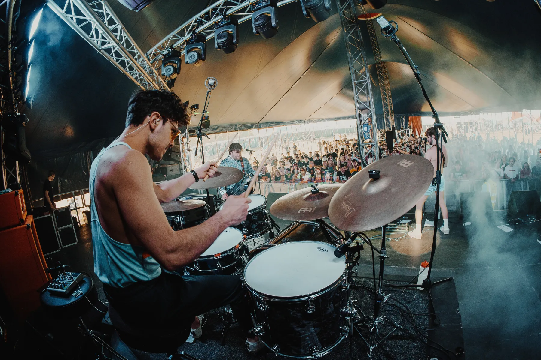 drums on stage