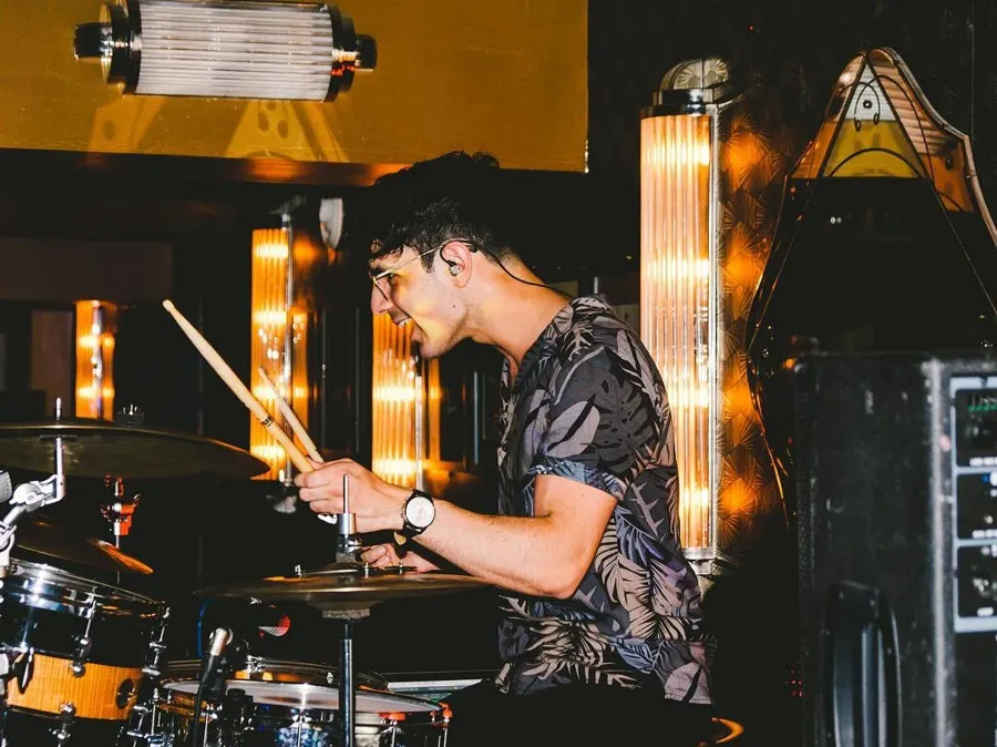 drums on stage
