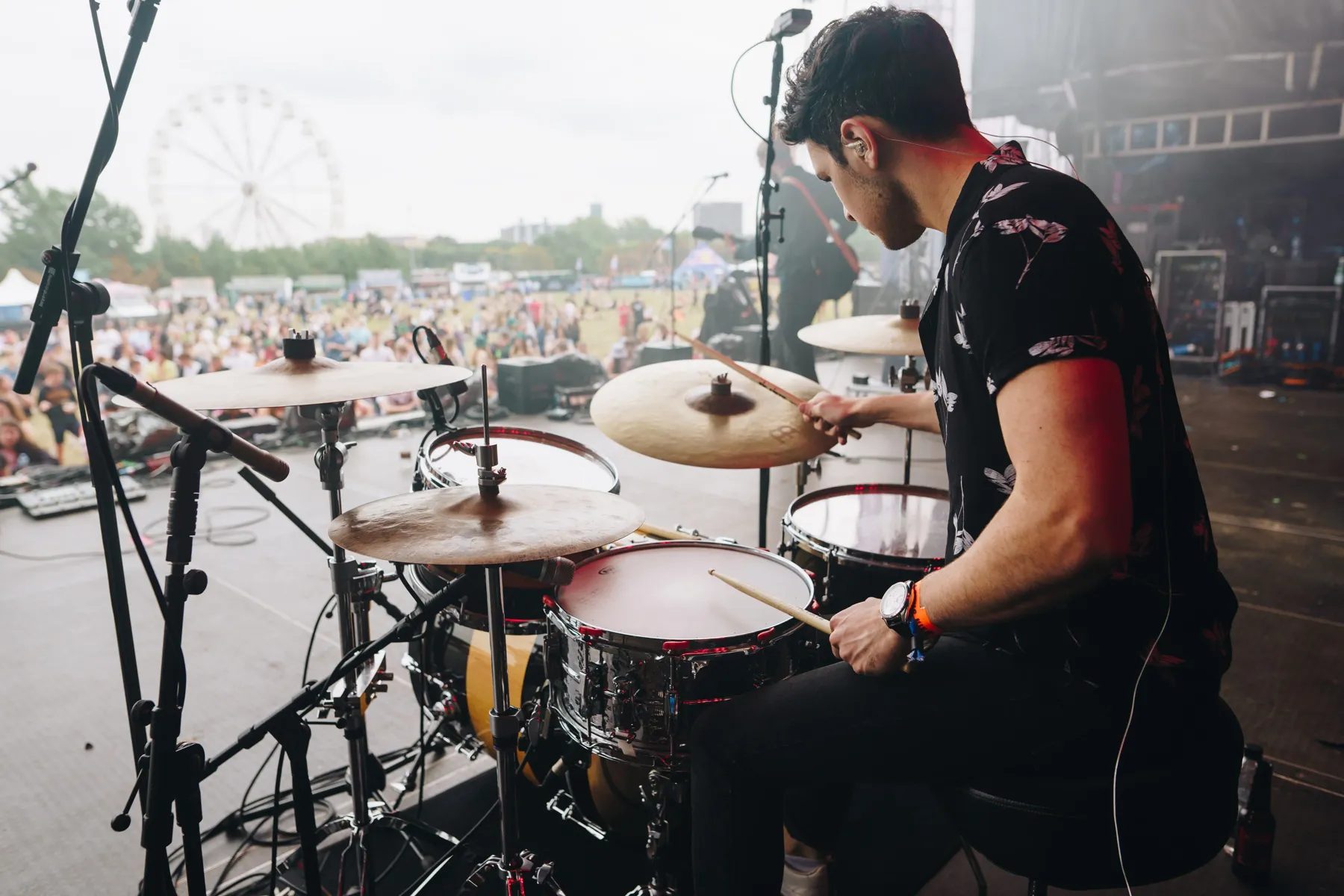 drums on stage