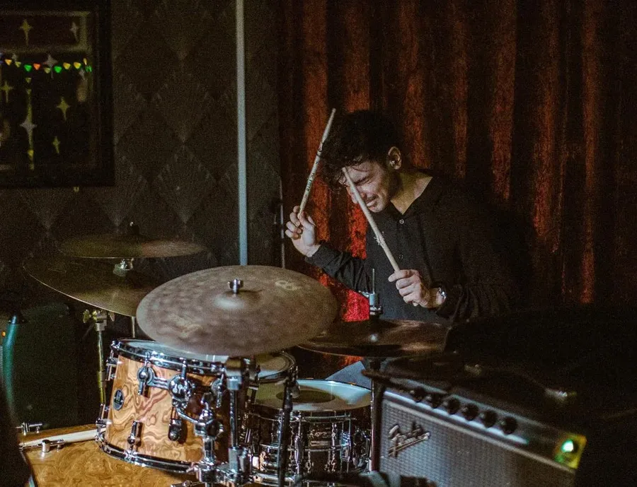 drums on stage