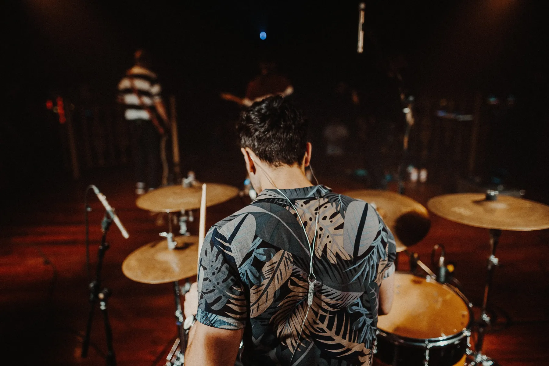 drums on stage